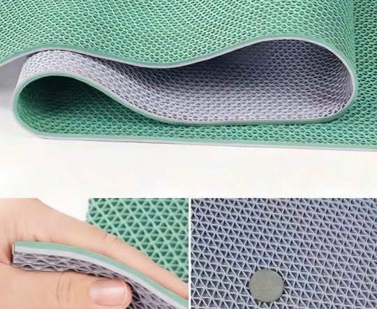 Thảm nhựa lưới chống trơn 2 màu A3 HN-004